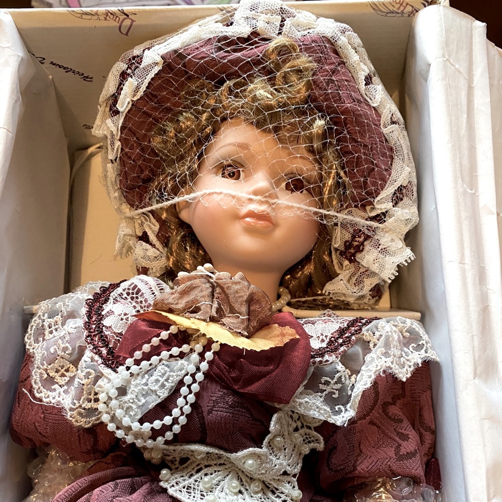 DuckHouse Porcelain Heirloom Doll